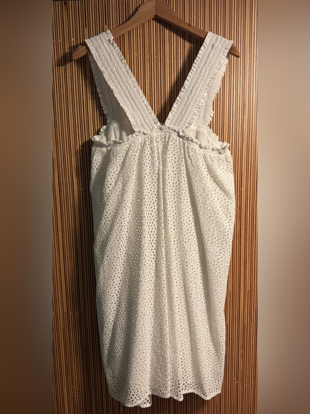 NWT Everlane White Eyelet Dress - Picture 5 of 11